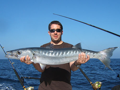 Catching a barracuda fish in Phuket is a huge thrill and it is possible on the expensive and budget boats alike.